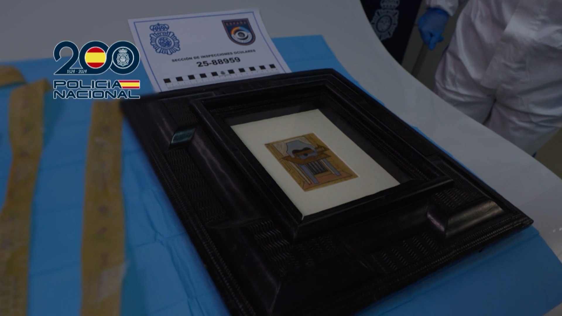 Dolores, la portera que encontró el Picasso perdido en una calle de Madrid