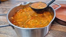 Wenn ich gewusst hätte, dass es so lecker ist, hätte ich es jeden Tag gemacht! Gesunde Suppe!