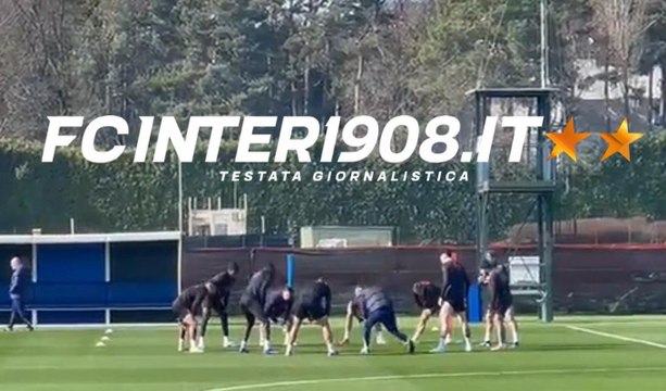 VIDEO FCIN1908 / Inter-Bodo, la seduta di rifinitura ad Appiano