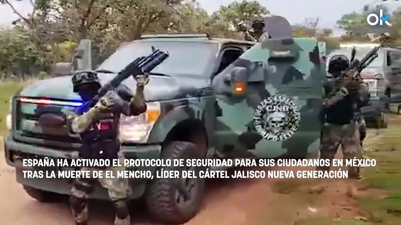 España pide a sus ciudadanos en México "extremar las precauciones" tras la muerte de 'El Mencho'