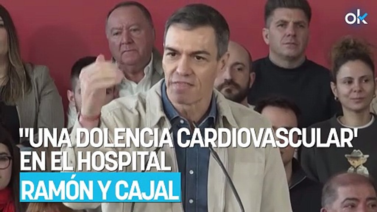 'Libertad Digital' asegura que Sánchez se trata "una dolencia cardiovascular" en el Hospital Ramón y Cajal