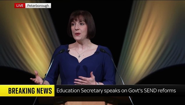 Education Secretary Bridget Phillipson speaks on government SEND reforms