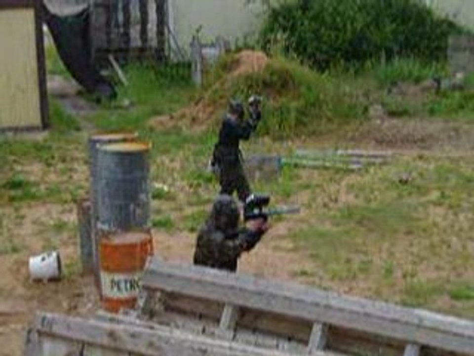 entrainement paintball