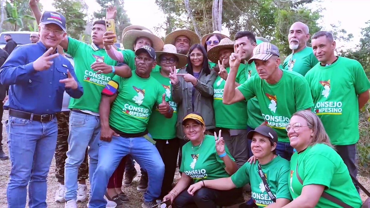 Presidenta (E) Delcy Rodríguez celebra aniversario 167 de la Federación junto a la fuerza campesina