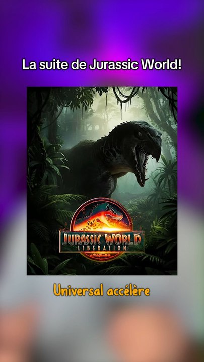 La suite de Jurassic World!