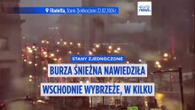 Kolejna burza śnieżna ogłoszona w kilku stanach wzdłuż wschodniego wybrzeża USA