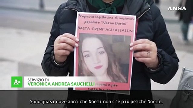 Mamma di Noemi Durini: 'Niente permessi premio ai responsabili di femminicidio'