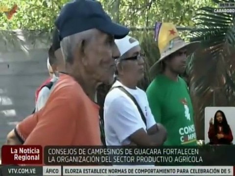 Más de 30 Consejos de Campesinos de Guacara eligieron voceros por rubros para impulsar la producción nacional