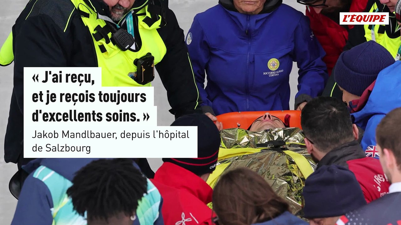 Jakob Mandlbauer, le pilote du bob autrichien qui s'est retourné à Cortina, sous surveillance en Autriche - JO 2026 - Bobsleigh (H)