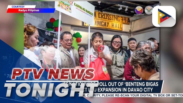 D.A. launches nationwide rollout of ‘Benteng Bigas Meron Na’ project LGU expansion in Davao City