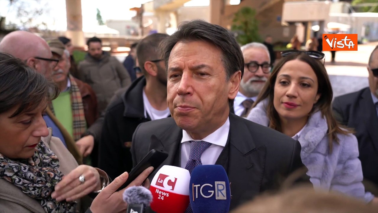 Conte: "Meloni scende in campo per il referendum ma non parla dei dazi"
