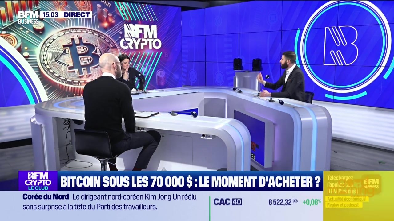 BFM Crypto, le Club : Bitcoin sous les 70 000 d...