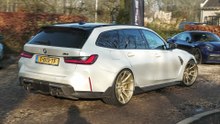 BMW M3 G81 Touring with Custom Exhaust - LOUD Accelerations !