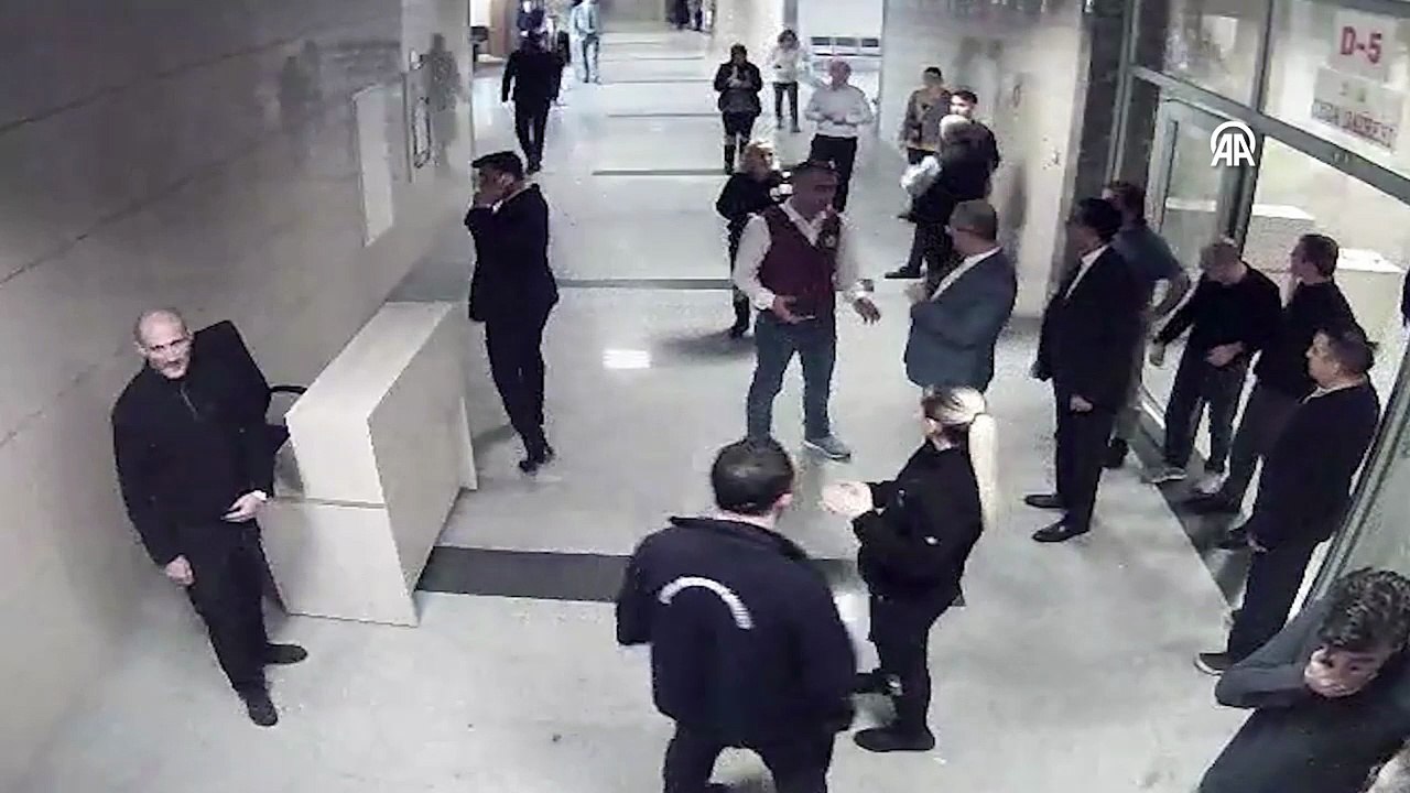 İstanbul'da savcının hakimi vurduğu olayın görüntüleri ortaya çıktı