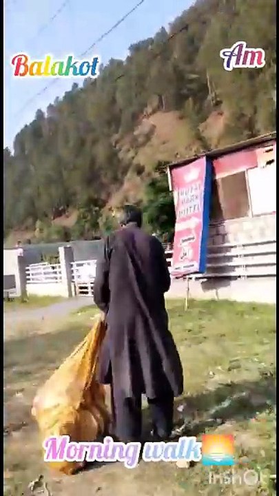 morning walk at balakot, june 2023