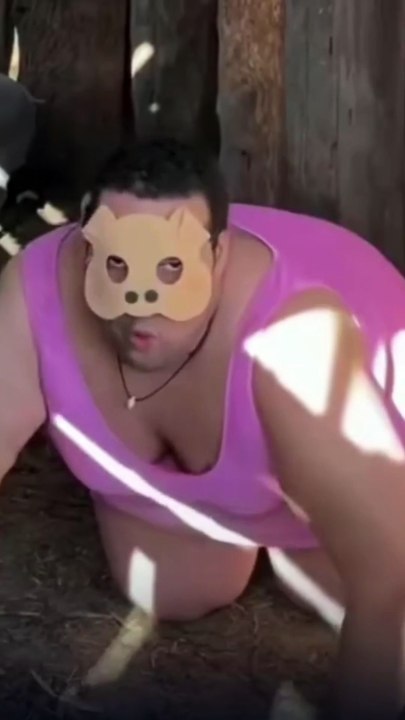 Homem viraliza ao dizer que se identifica como porco