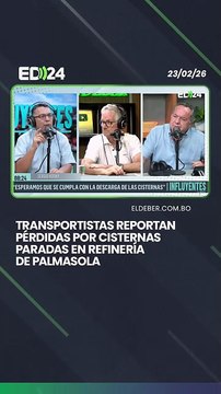 Transportistas reportan pérdidas por cisternas paradas en Refinería de Palmasola