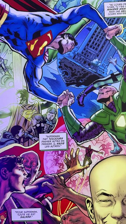 Superman 🦸‍♂️ face à la mort de Lex Luthor 😱 le comics DC bouleversant @Urban Comics