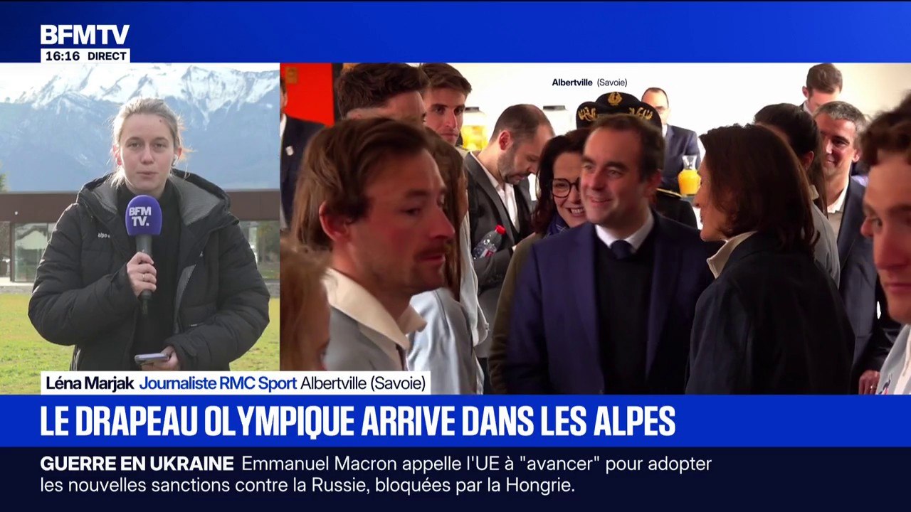Jeux d'hiver: les athlètes français célébrés à...