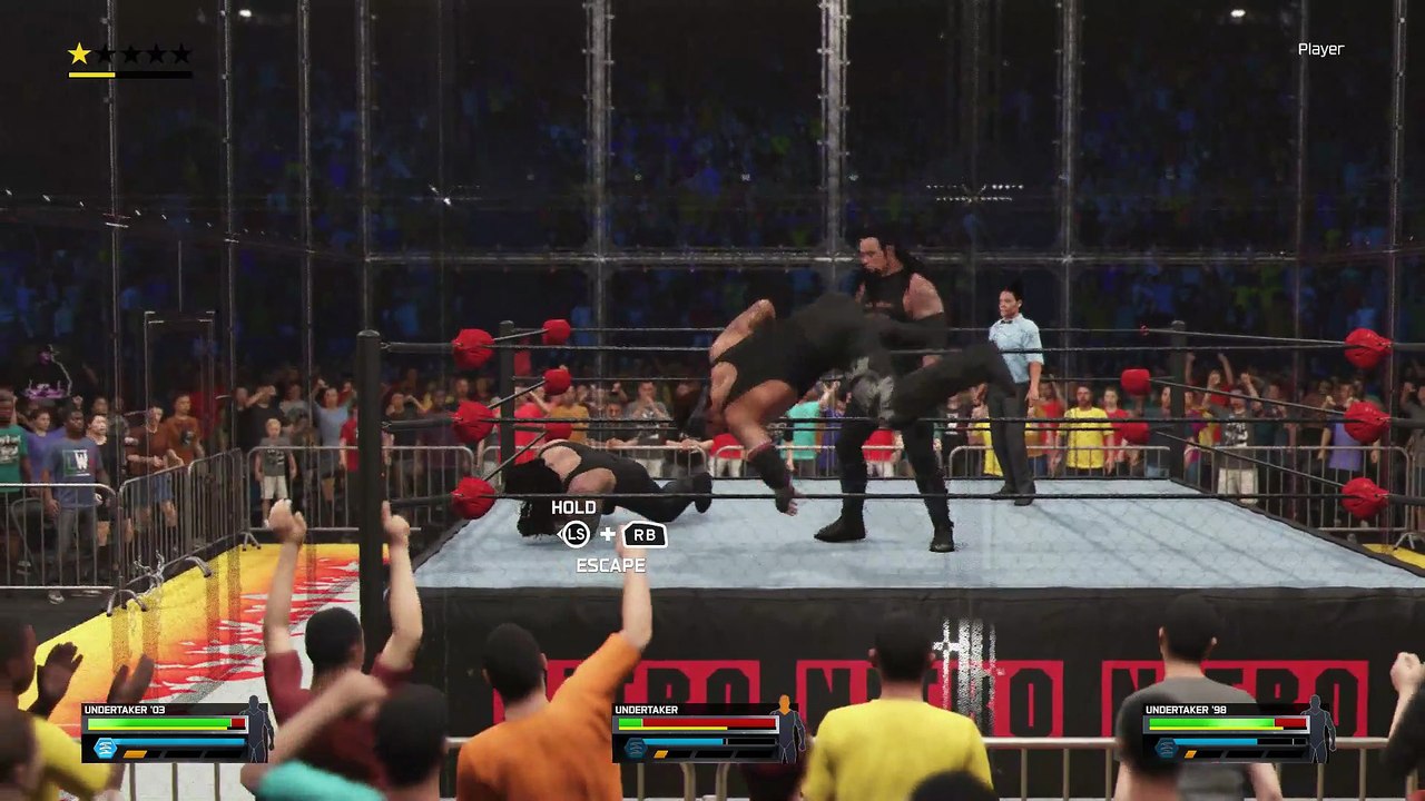 WWE 2K25 Undertaker vs Undertaker vs Undertaker Full Match HD