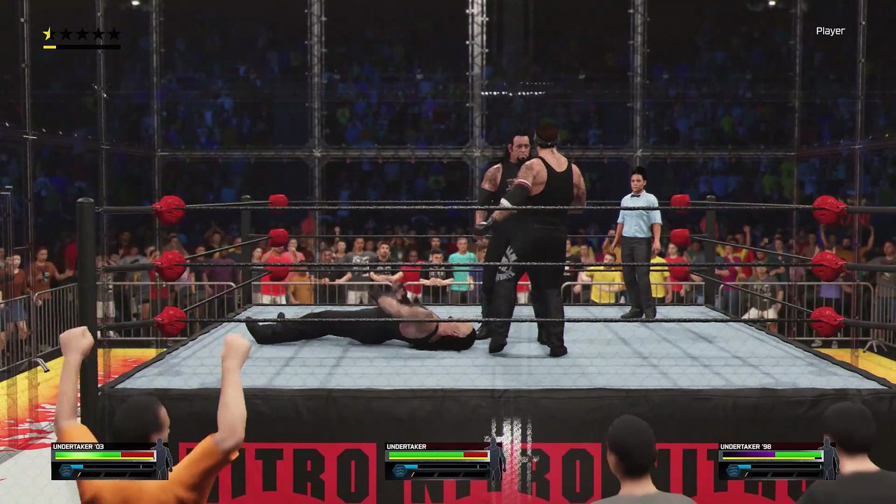 WWE 2K25 Undertaker vs Undertaker vs Undertaker | Triple Threat Deadman Battle