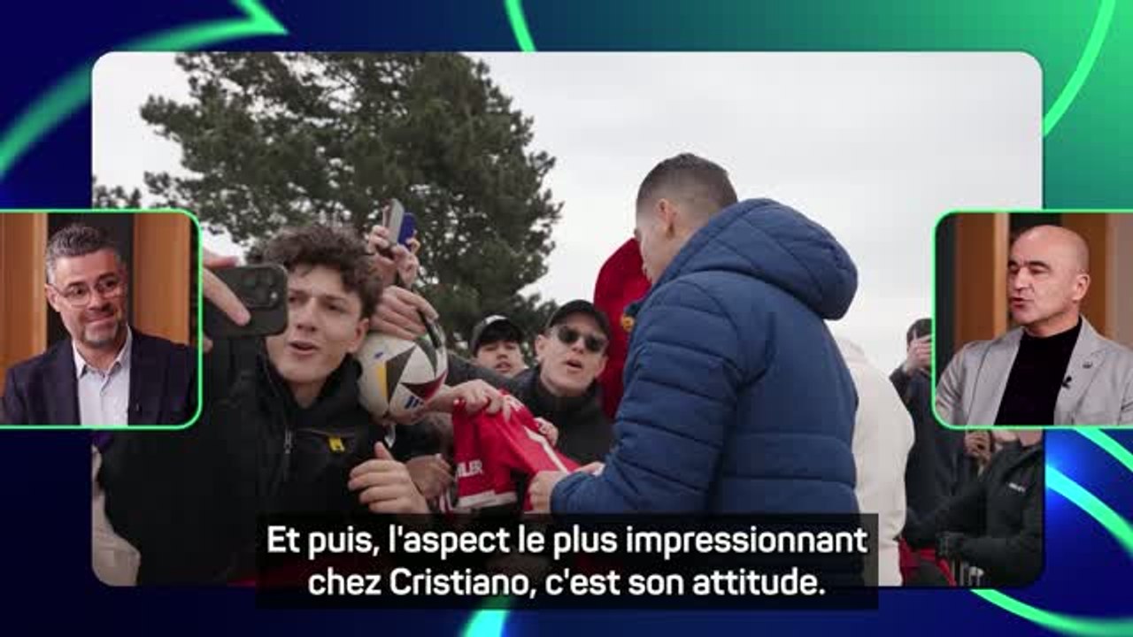 Portugal - Martinez : "Il n'y a pas de meilleure influence que Cristiano Ronaldo"