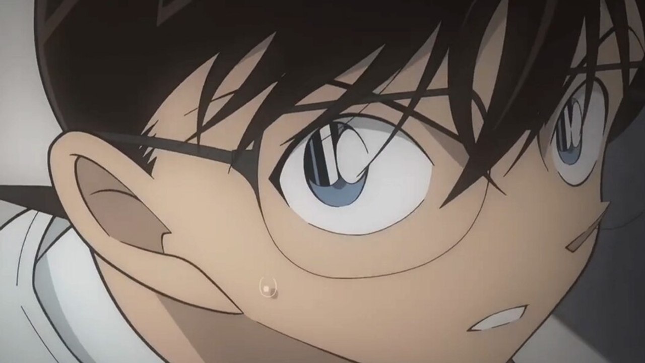 In Detektiv Conans 29. Kinofilm jagt Conan ein mysteriöses schwarzes Motorrad und seinen Fahrer, die überall Chaos stiften