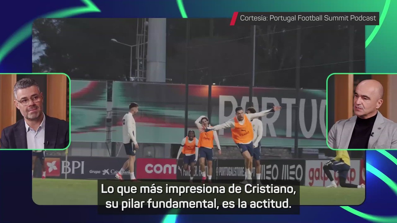 La reflexión de Roberto Martínez sobre el secreto de la longevidad de Cristiano