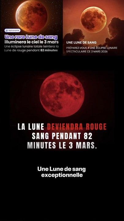 Une « Lune de Sang » visible le 3 mars ?