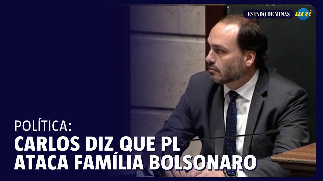 Carlos diz que PL está organizado para atacar filhos de Bolsonaro