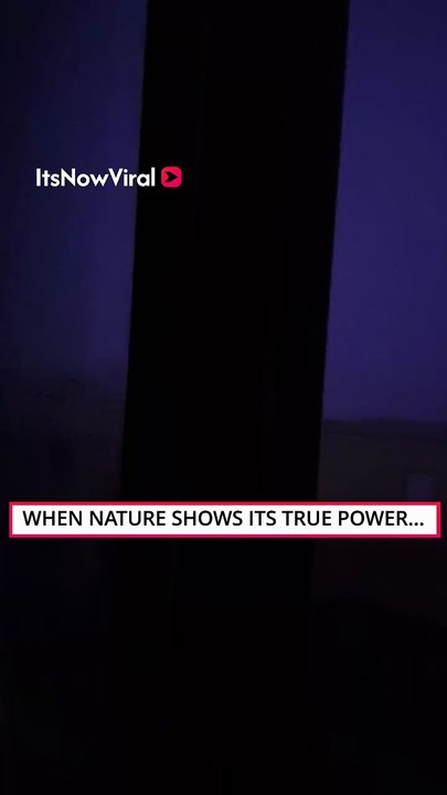 The Storm That Shut Down the City ⛈️ || ItsNowViral