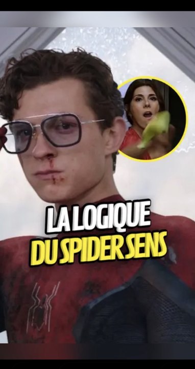 Pourquoi Peter n’évite pas la banane dans Far From Home ? #peterparker #spidersense #marvel #onregardequoi #spiderman