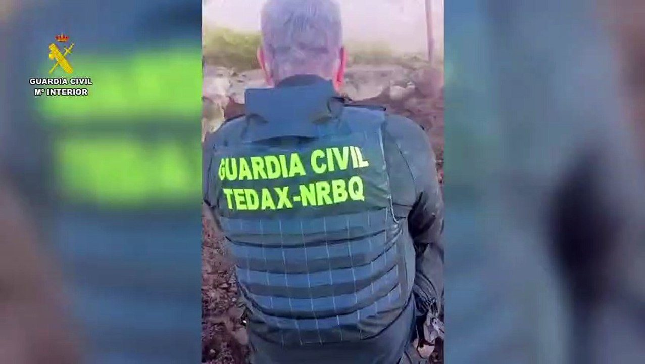 Detonan un proyectil de la aviación alemana en Toledo