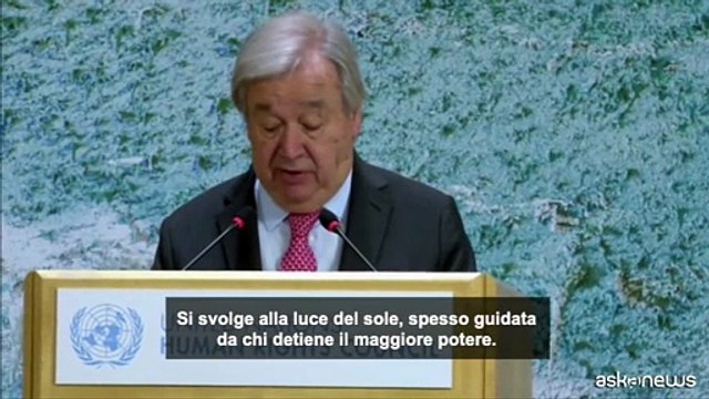 Onu, Guterres: Sta prevalendo la legge del più forte