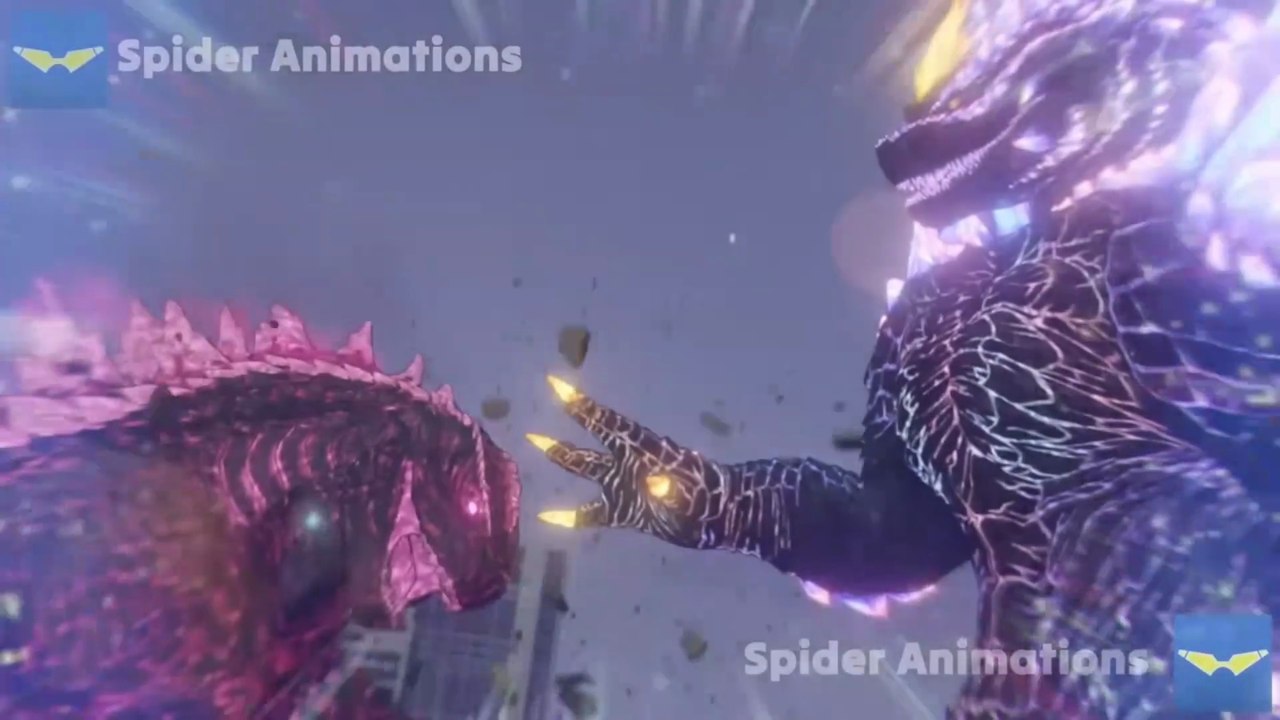 espace godzilla vs evolved godzilla part 1