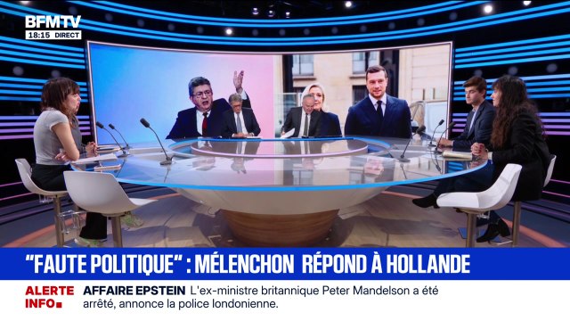Marschall Truchot : Faute politique , Jean-Luc Mélenchon répond à François Hollande - 23/02