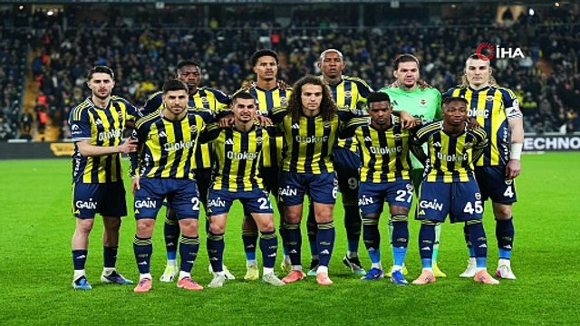 Trendyol Süper Lig: Fenerbahçe: 0 - Kasımpaşa: 0 (İlk yarı) | Ajansspor | IHA