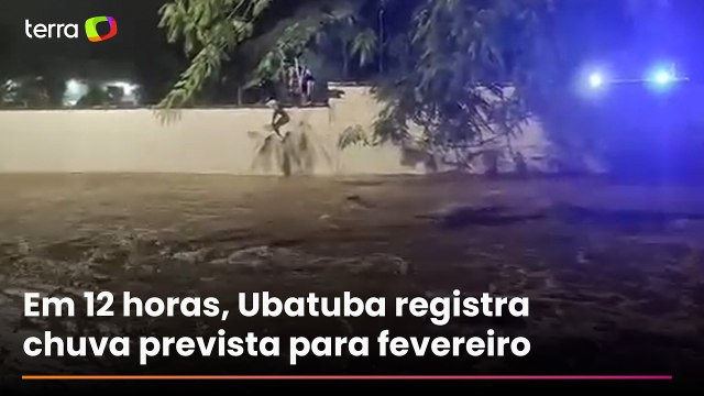 Chuvas interditam rodovias de acesso ao Litoral Norte de SP e deixam ao menos dois mortos