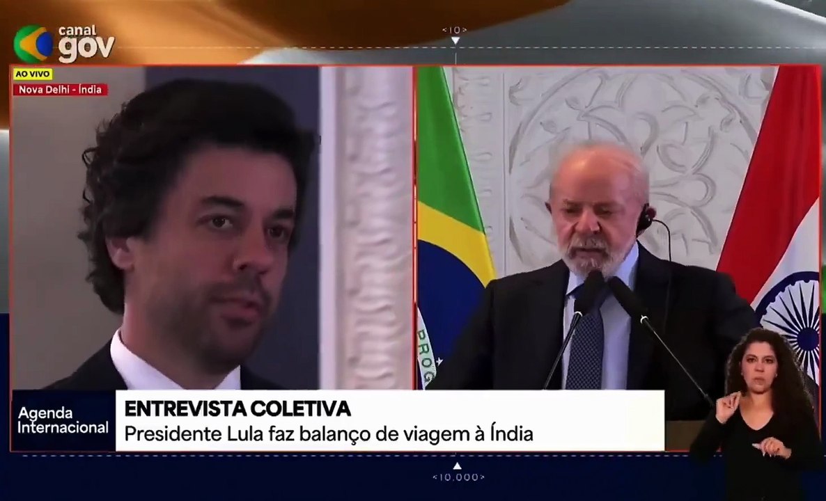 Lula corrige jornalista durante coletiva em pergunta sobre Trump: "Eu não falei isso"