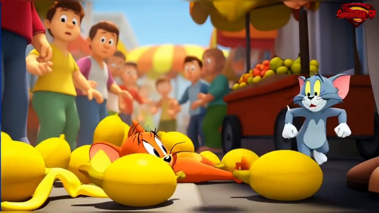 Tom and Jerry – The Diamond Chase Funny 3D Cartoon Animation Police Tom vs Thief Jerry - SuperMan