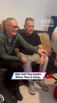 Parents Emotional After Surprise Trip to Chicago Announcement ✈️❤️|| Heartsome 💖