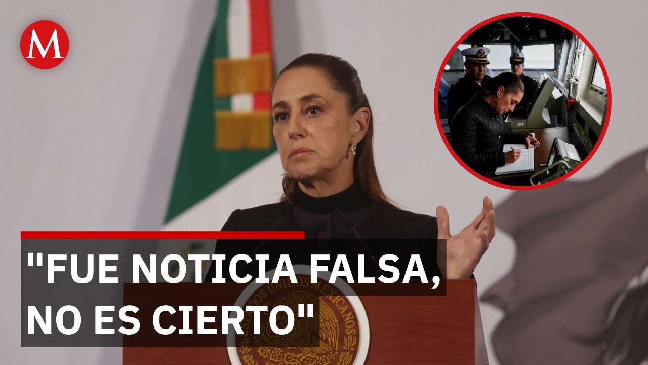 Sheinbaum desmiente traslado a buque tras muerte de 'El Mencho'