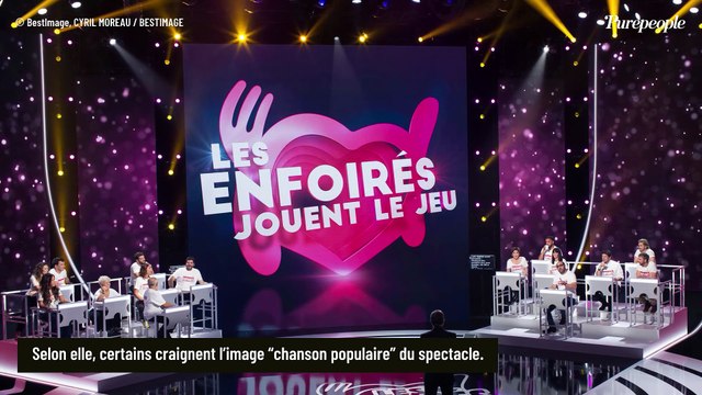 Les Enfoirés : Zazie n'en peut plus des artistes qui refusent de rejoindre la troupe, Il faut arrêter de regarder son nombril