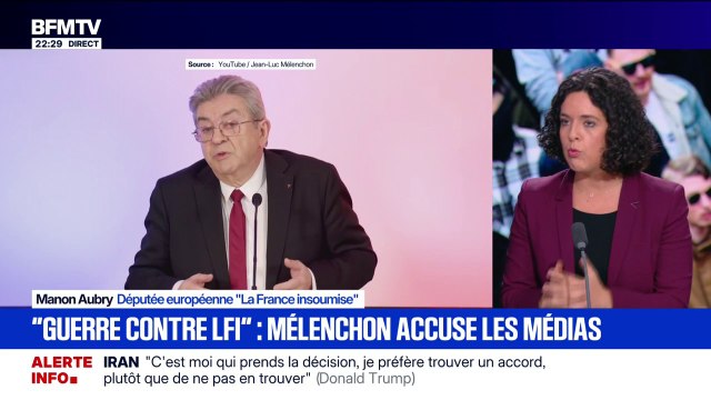 Manon Aubry (LFI), estime que le traitement médiatique de la mort de Quentin Deranque altère le débat démocratique