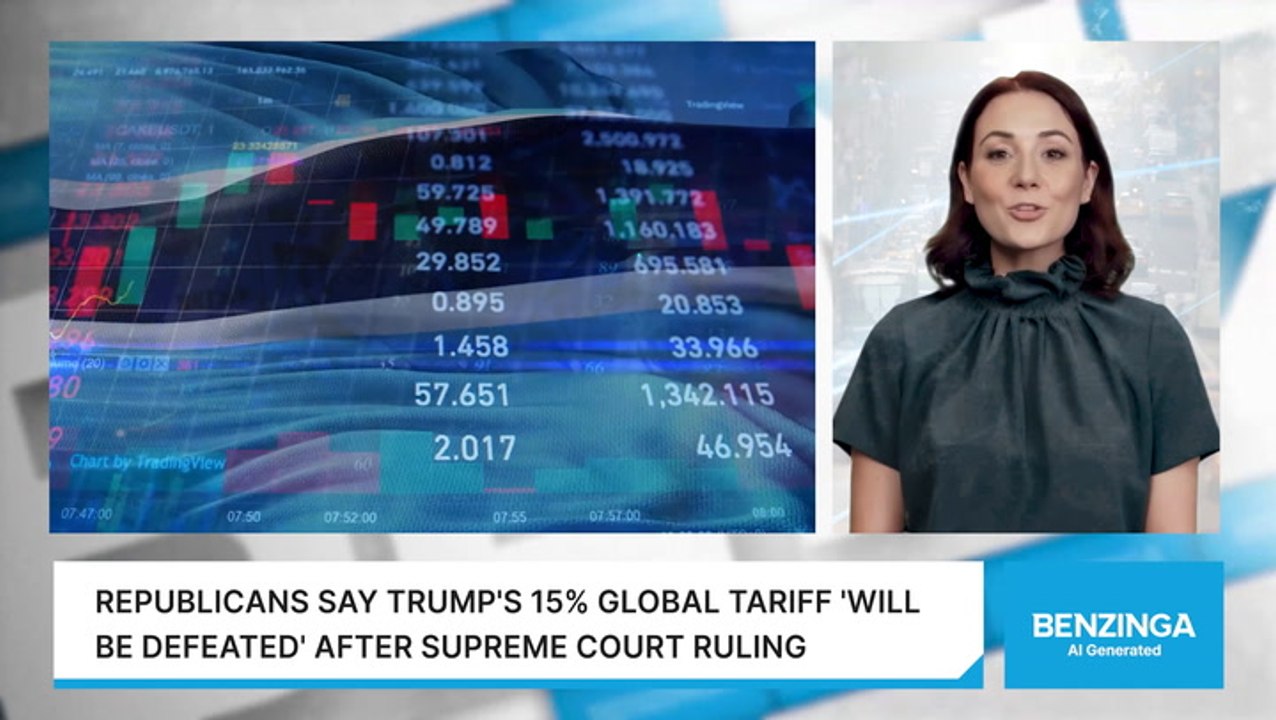 GOP Tariff Opposition