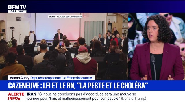 Pendant qu'on diabolise les antifascistes, on est en train de banaliser les héritiers du fascisme et l'extrême droite , estime Manon Aubry (LFI)