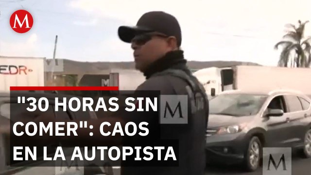 Peligro en la carretera: Autopistas se vuelven de doble sentido por bloqueos