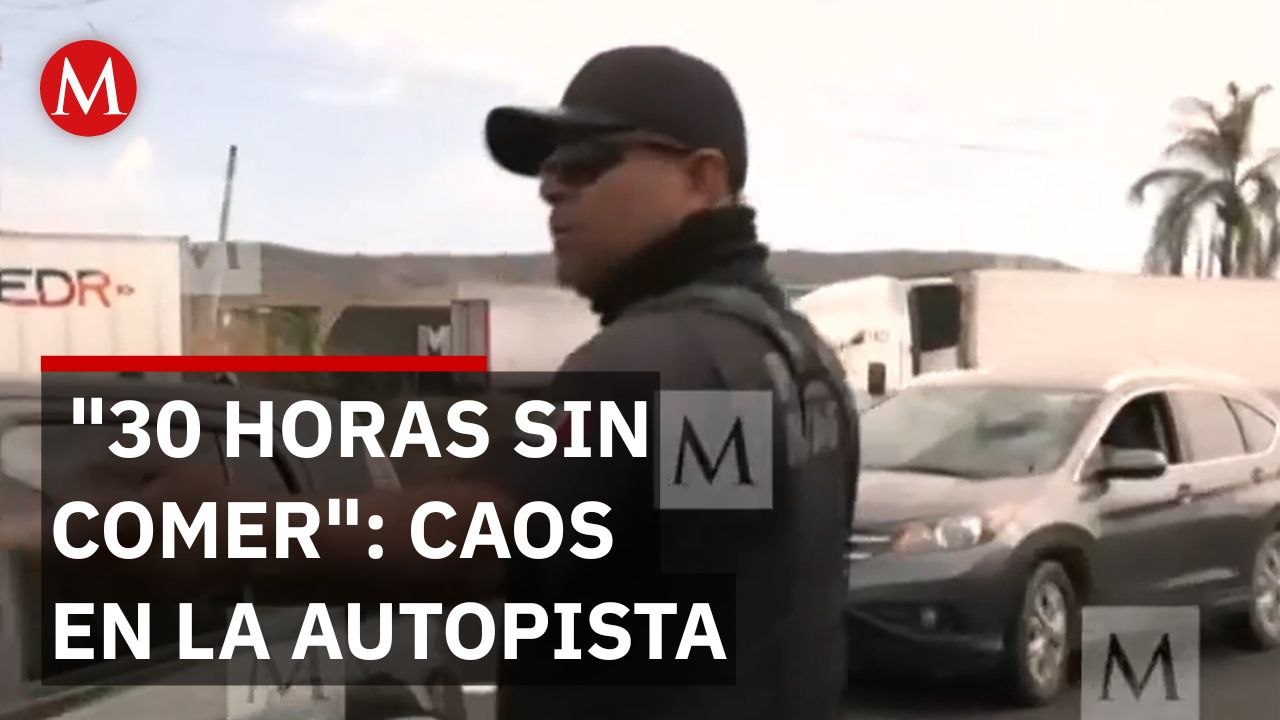 Peligro en la carretera: Autopistas se vuelven de doble sentido por bloqueos