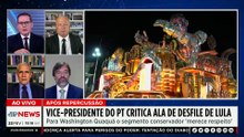 Vice-presidente do PT critica ala contra conservadores em desfile