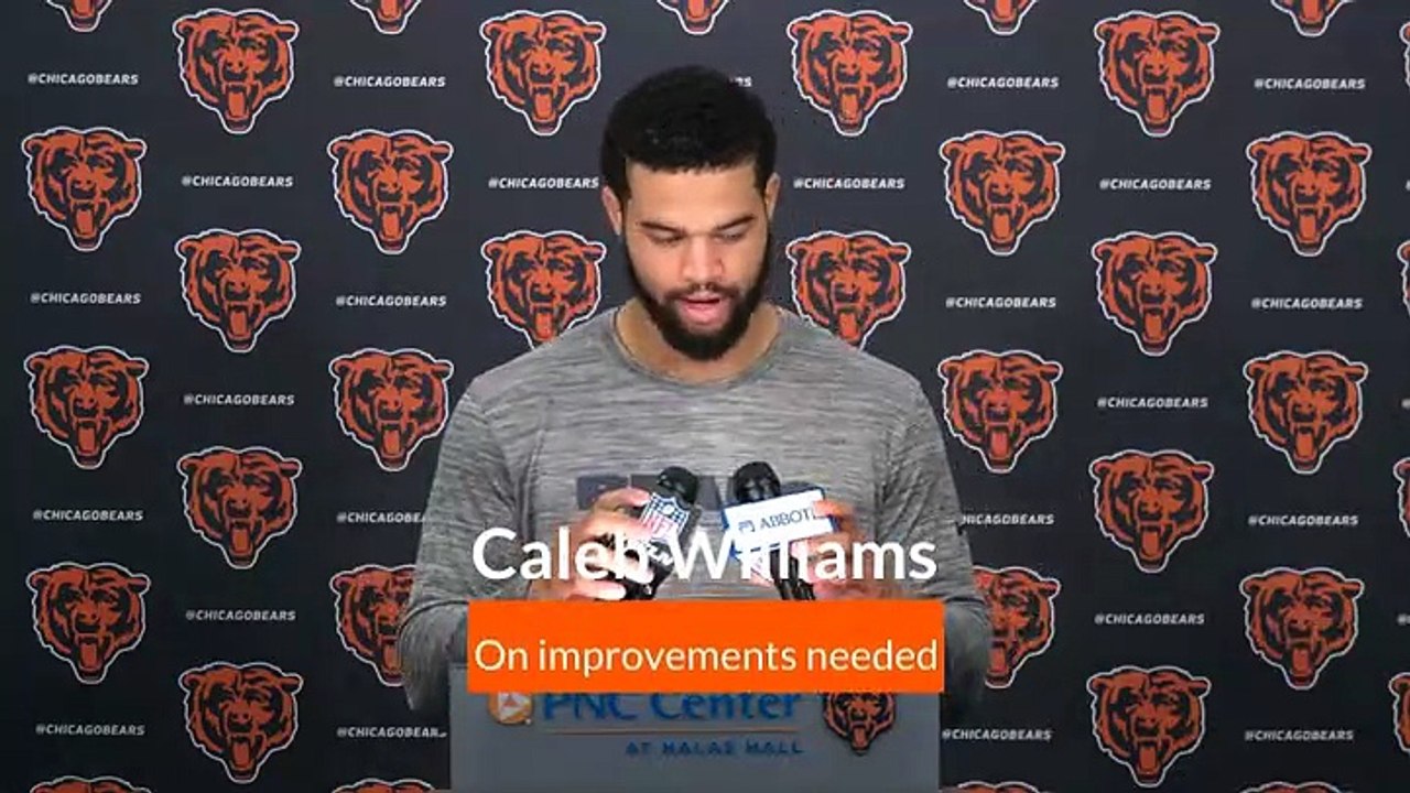 Caleb Williams on needed improvements